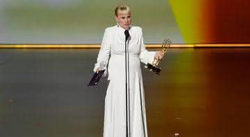 Patricia Arquette durante discurso no Emmy 2019 - Getty Images/Kevin Winer