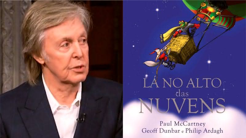 Paul McCartney, dos Beatles, é um dos autores de Lá no Alto das Nuvens, publicado em 2005 - YouTube/Editora Planeta