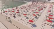 Prefeitura de Silgar demonstra como serão as praias pós quarentena - Facebook