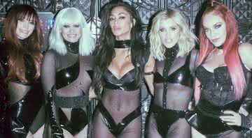 Pussycat Dolls nos bastidores de apresentação em dezembro de 2019 - Reprodução/Instagram