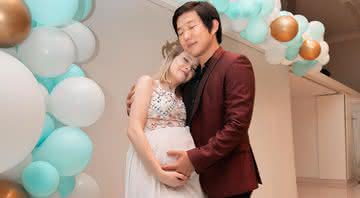 Pyong Lee é casado com Sammy Lee, que deu à luz Jake no último domingo (16) - Instagram