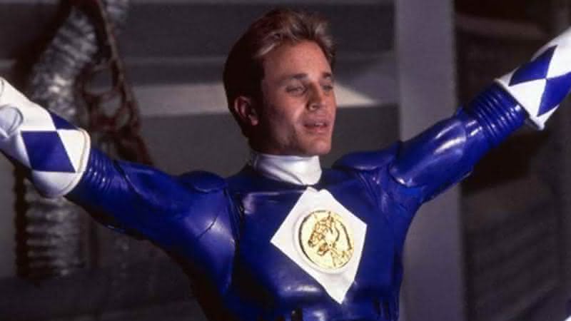 David Yost como o Power Ranger Azul - Divulgação/20th Century Fox
