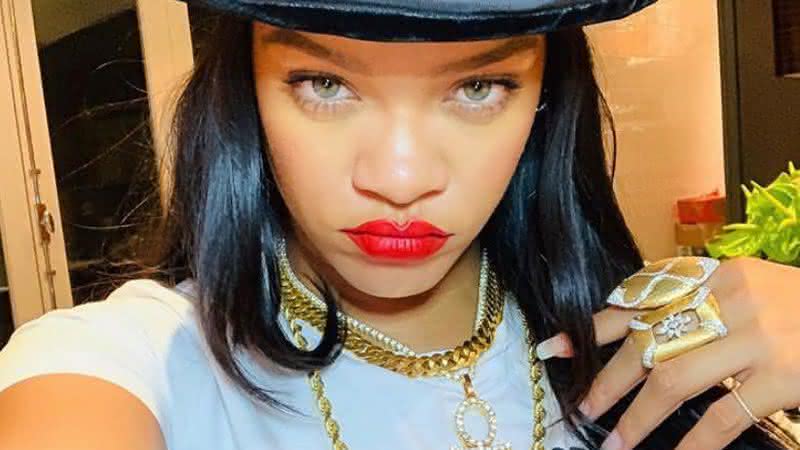 Rihanna em foto publicada em seu perfil - Instagram