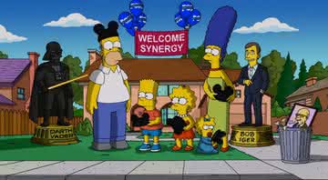 Anúncio da chegada dos Simpsons ao Disney+ - Twitter