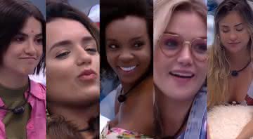 Curiosas, sisters discutiram o que perguntarão às famílias após o Big Brother Brasil 20 - Reprodução/Globoplay