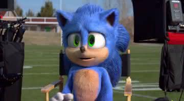 Sonic aparece em campo de futebol no trailer do Super Bowl; assista - Divulgação/Paramount Pictures