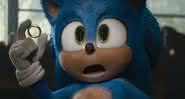 Sonic em cena de seu filme - Paramount Pictures