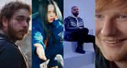 Post Malone e Billie Eilish se destacam no ano; Drake e Ed Sheeran na década - Reorodução/Youtube