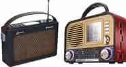 Bateu aquela nostalgia? Com esses aparelhos de rádio, você vai dar uma voltinha no passado! - Reprodução/Amazon