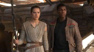 Rey e Finn, personagens de Star Wars: A Ascensão Skywalker, próximo filme da franquia - Reprodução/Instagram