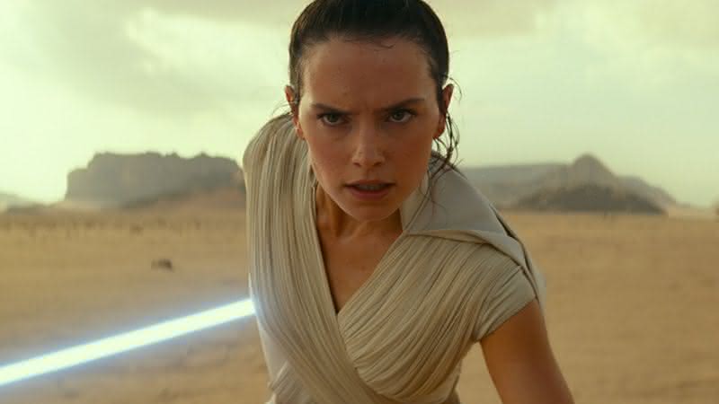 Rey em cena de Star Wars: A Ascensão Skywalker - Divulgação/Disney