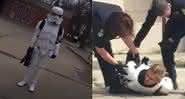 Jovem é presa após polícia confundir arma de plástico com verdadeira em fantasia de Star Wars - YouTube