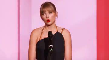 Taylor Swift durante seu discurso no BB Women in Music - Reorodução/Youtube