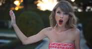 Taylor Swift no clipe de "Blank Space" - Reprodução/YouTube
