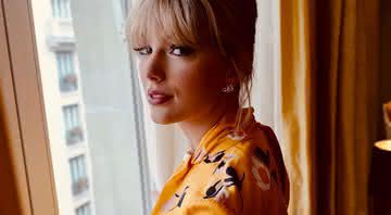 Taylor Swift nos bastidores do clipe de "Me!" - Reprodução/Instagram