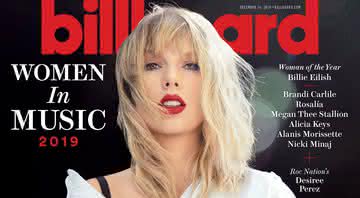 Taylor Swift na capa da Billboard - Divulgação/Billboard