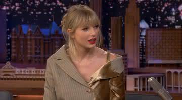 Taylor Swift no The Tonight Show - Reprodução/YouTube