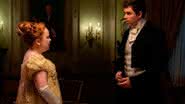 Colin (Luke Newton) e Penelope (Nicola Coughlan) em "Bridgerton" - Divulgação/Netflix