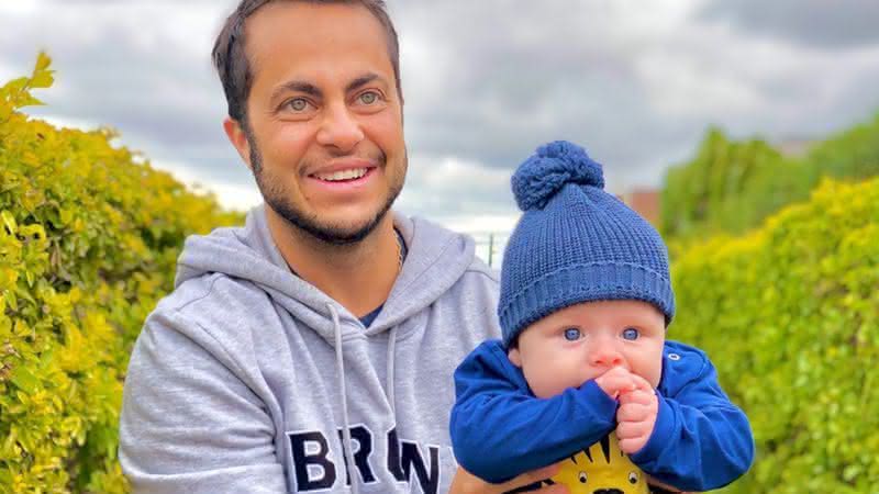Thammy Miranda e o filho, Bento, de sete meses, fruto do relacionamento com Andressa Ferreira - thammymiranda/Instagram