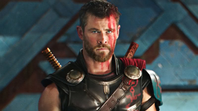 Chris Hemsworth interpreta o herói Thor, deus do trovão, nos filmes da Marvel - Divulgação/Marvel Studios