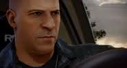 Cena do trailer de Fast & Furious Crossroads que mostra Dominic Toretto, personagem de Vin Diesel - Slightly Mad Studios